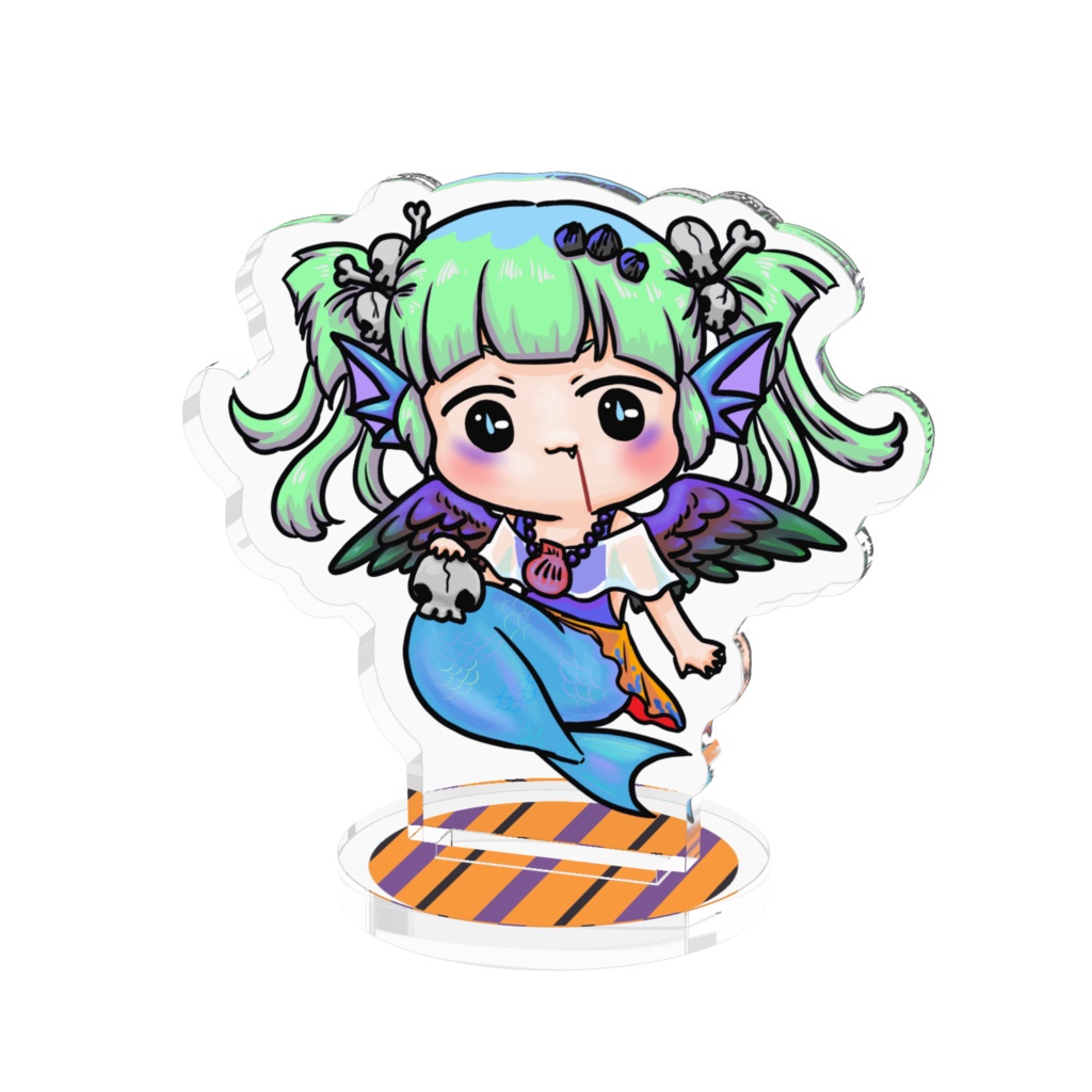 ハロウィンver.ぷにかわ星座さんのアクスタ(うお座)