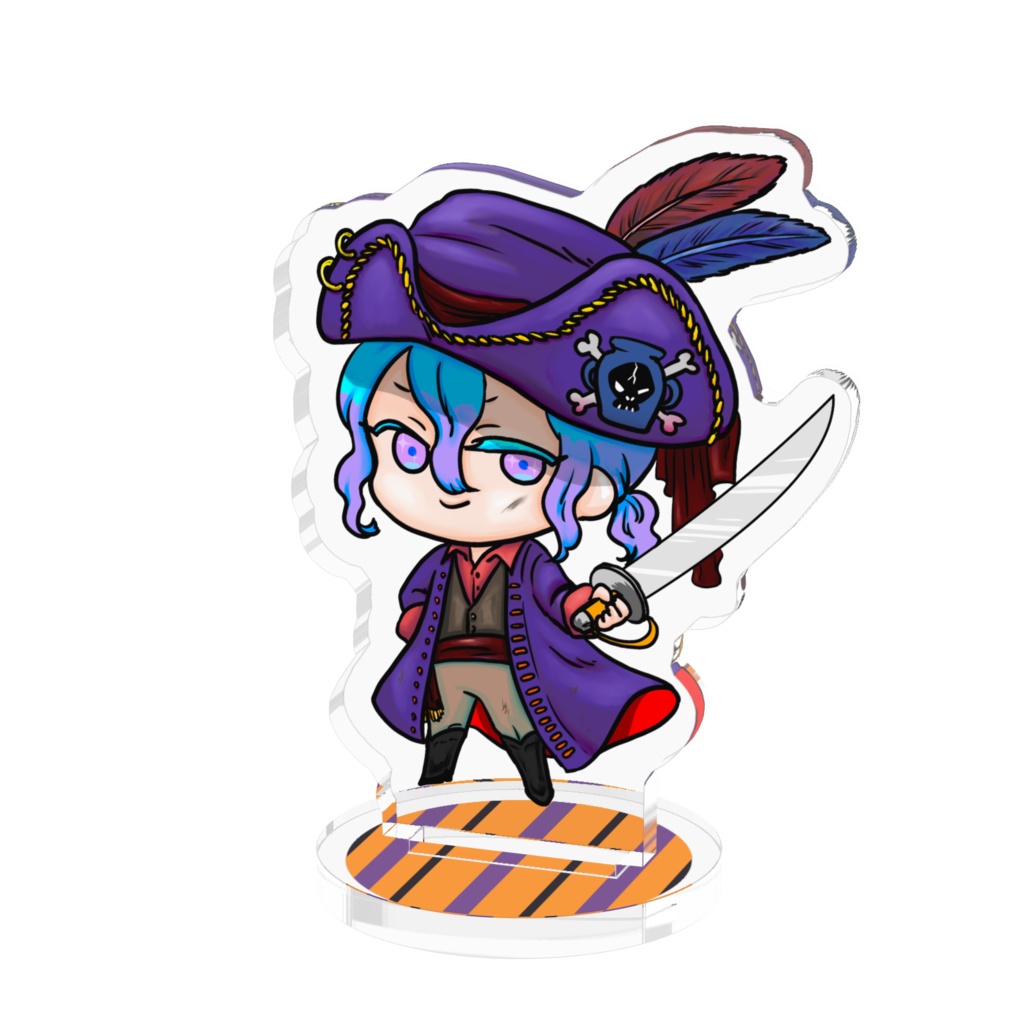 ハロウィンver.ぷにかわ星座さんのアクスタ(みずがめ座)