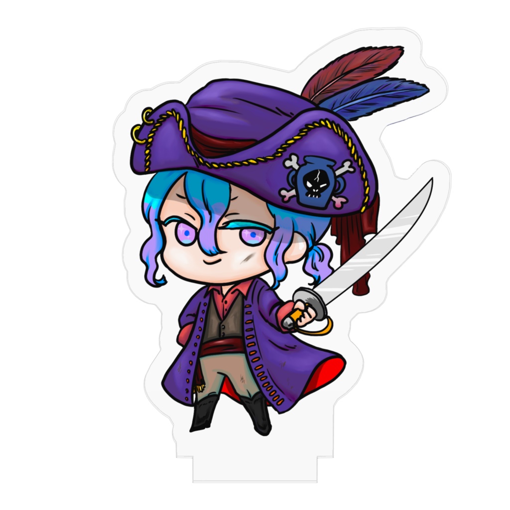 ハロウィンver.ぷにかわ星座さんのアクスタ(みずがめ座)