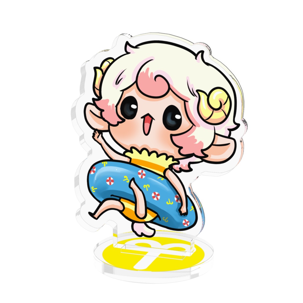 夏のぷにかわ星座さんアクスタ(おひつじ座)
