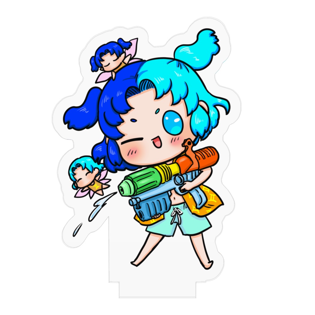 夏のぷにかわ星座さんアクスタ(ふたご座)