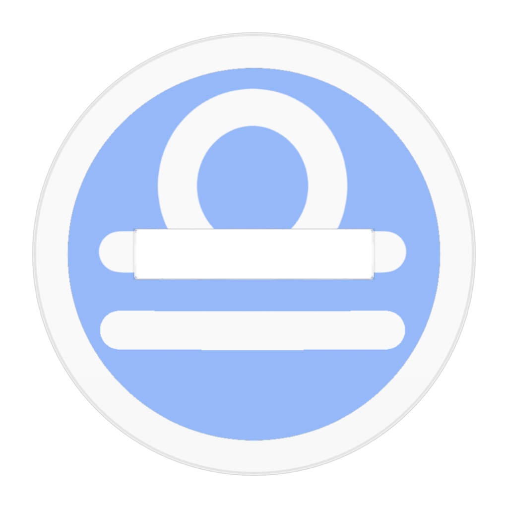 夏のぷにかわ星座さんアクスタ(てんびん座)