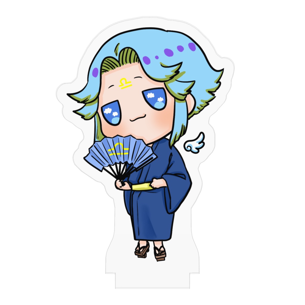 夏のぷにかわ星座さんアクスタ(てんびん座)