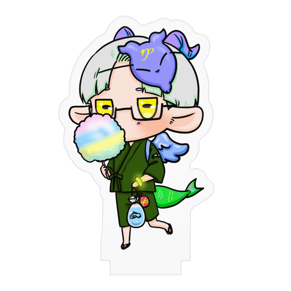 夏のぷにかわ星座さんアクスタ(やぎ座)