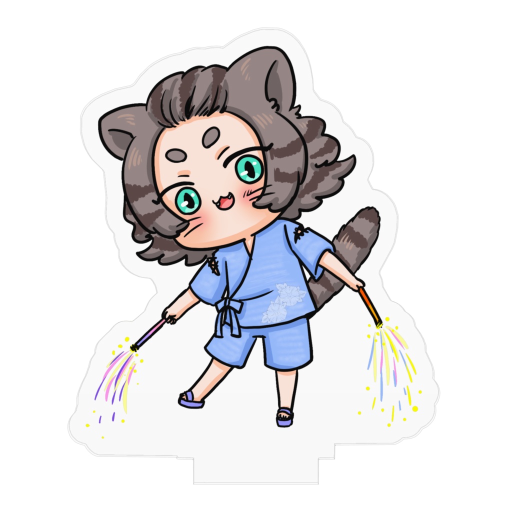 夏のぷにかわ星座さんアクスタ(やまねこ座)