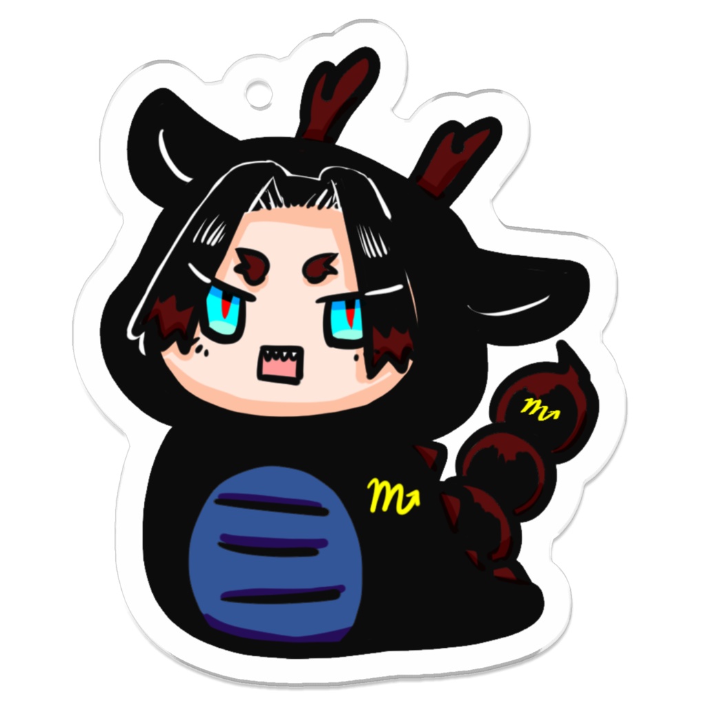 ぷにかわ星座さん辰年アクキー(さそり座)