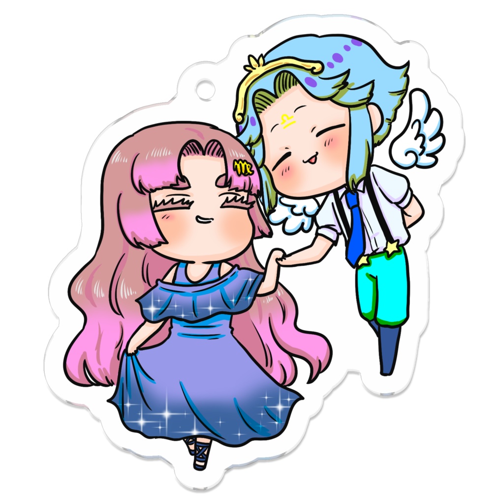 ぷにかわ星座さんコンビアクキー(おとてん)