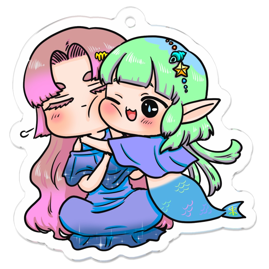 ぷにかわ星座さんコンビアクキー(おとうお)