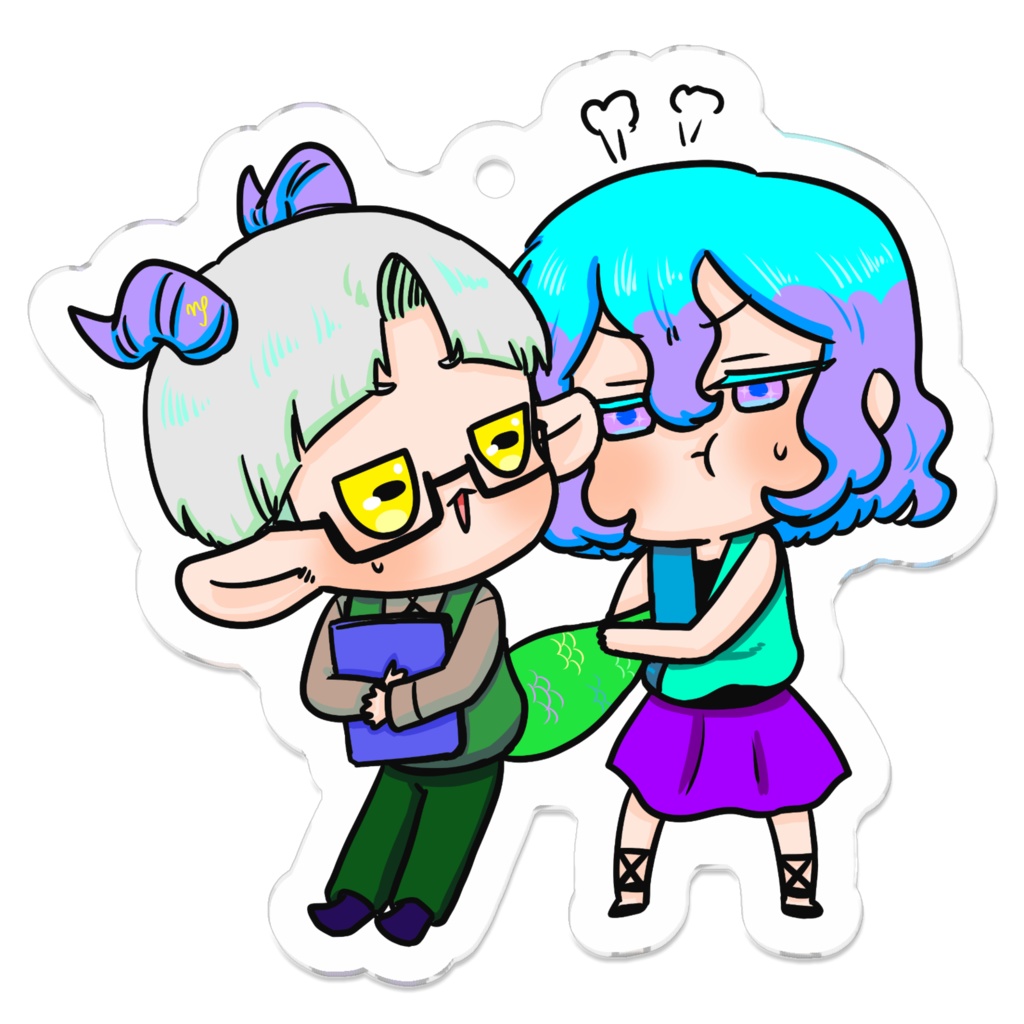 ぷにかわ星座さんコンビアクキー(やぎみず)