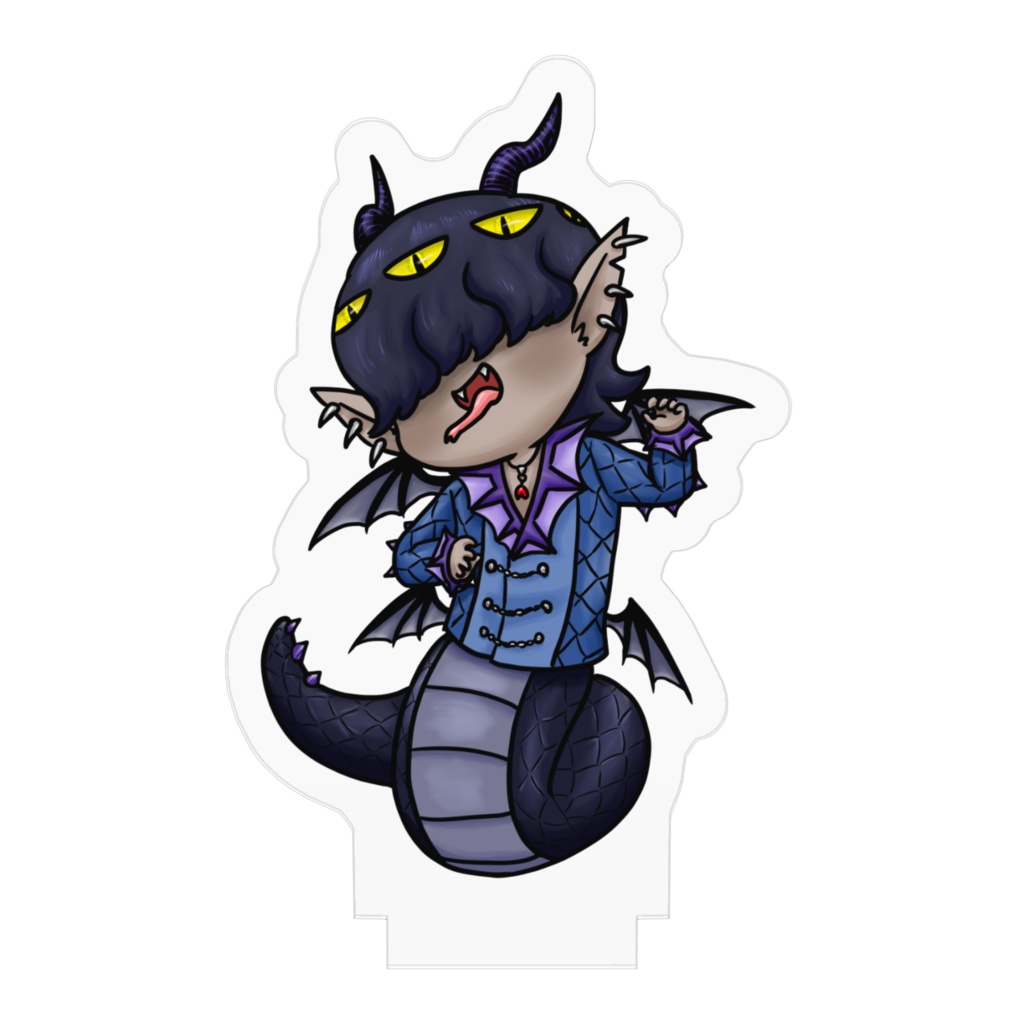 ハロウィンver.ぷにかわ星座さんのアクスタ(うみへび座)