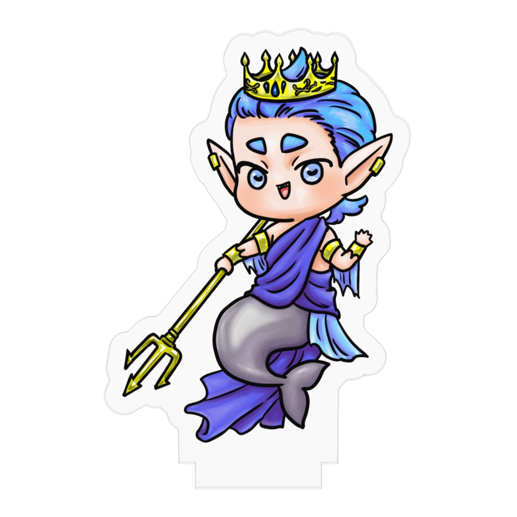 ハロウィンver.ぷにかわ星座さんのアクスタ(いるか座)