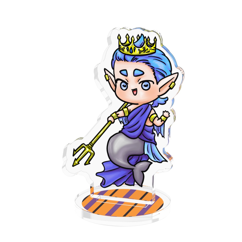 ハロウィンver.ぷにかわ星座さんのアクスタ(いるか座)