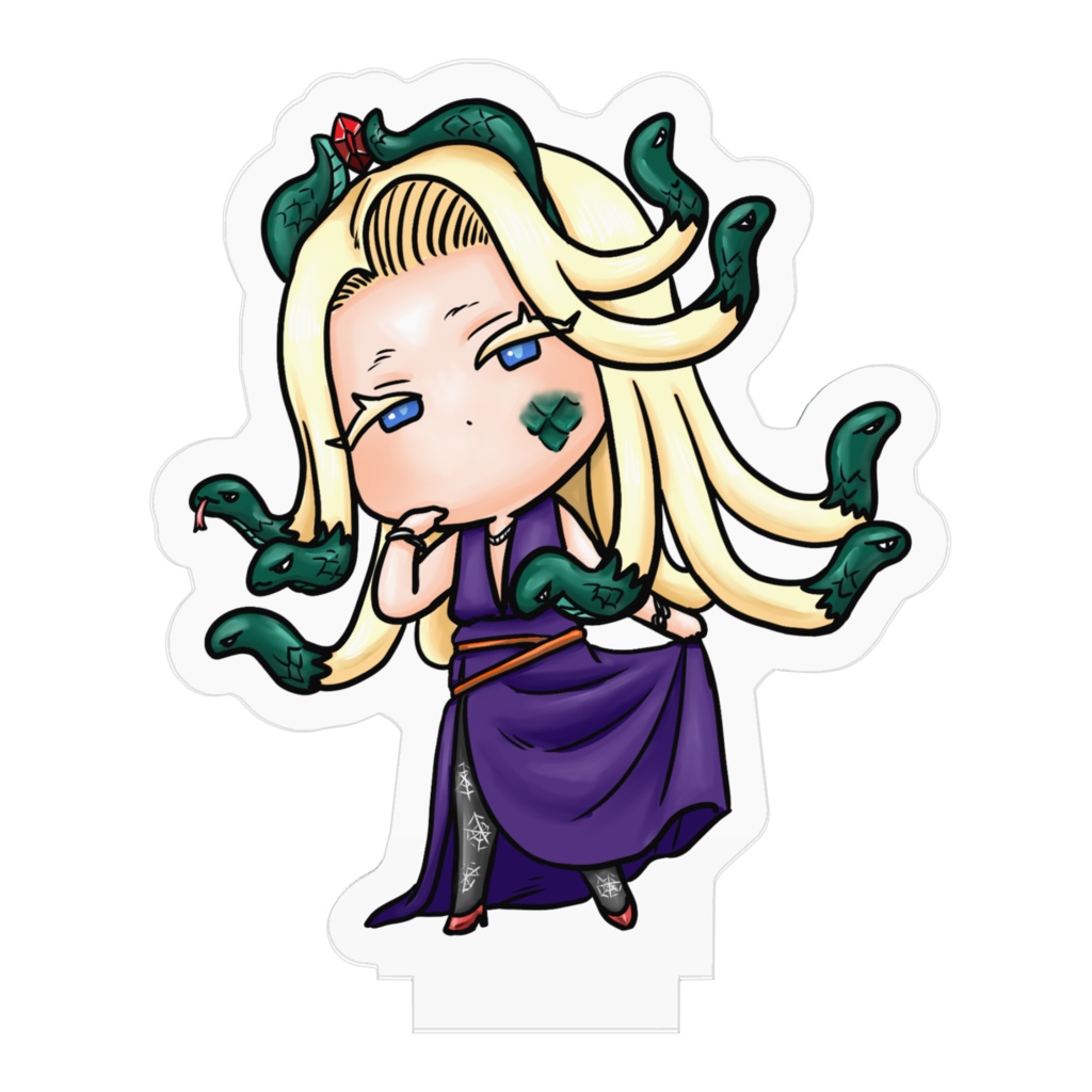 ハロウィンver.ぷにかわ星座さんのアクスタ(こと座)