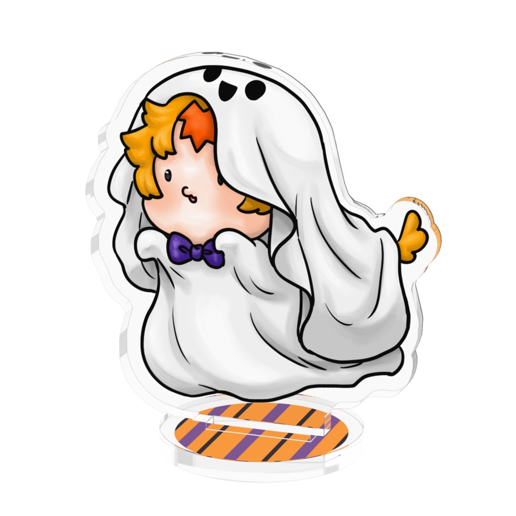 ハロウィンver.ぷにかわ星座さんのアクスタ(こじし座)