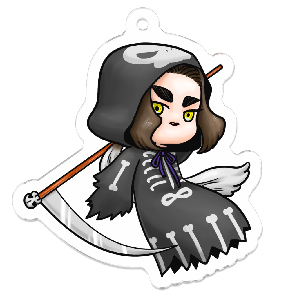 ハロウィンver.ぷにかわ星座さんのアクキー(わし座)