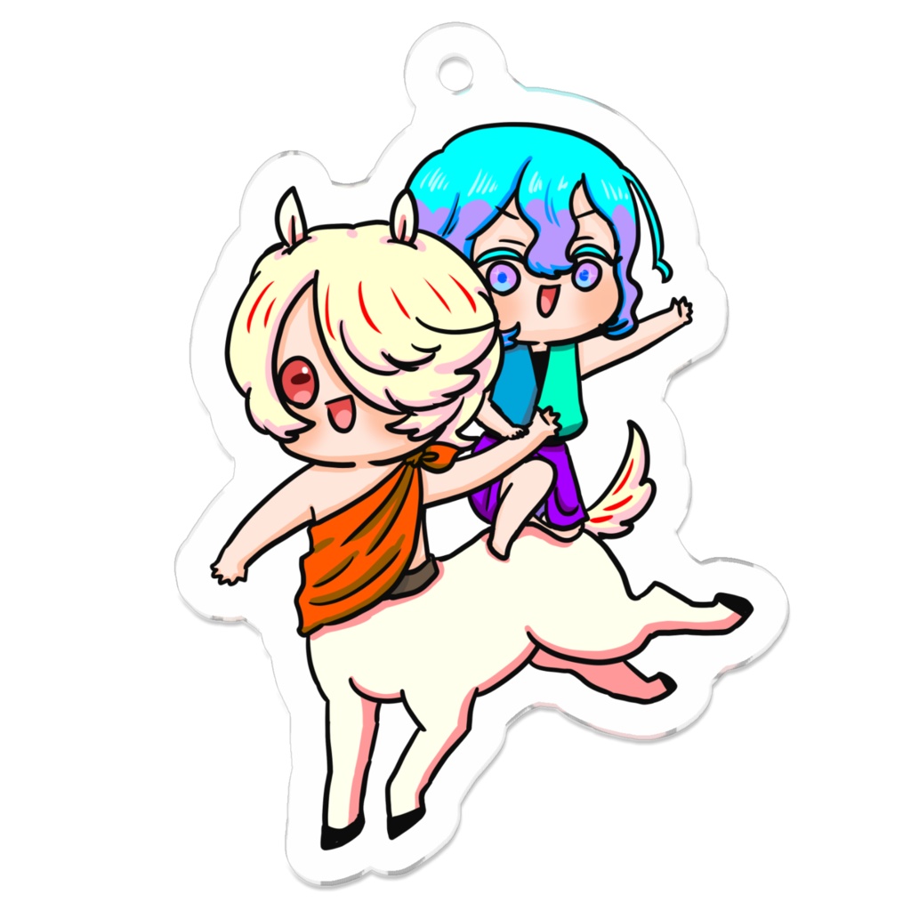 ぷにかわ星座コンビアクキー(いてみず)