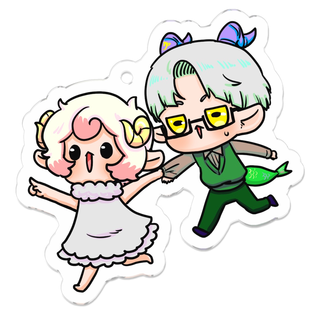 ぷにかわ星座コンビアクキー(ひつやぎ)