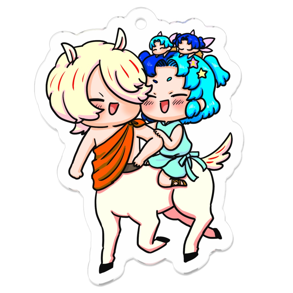 ぷにかわ星座コンビアクキー(ふたいて)