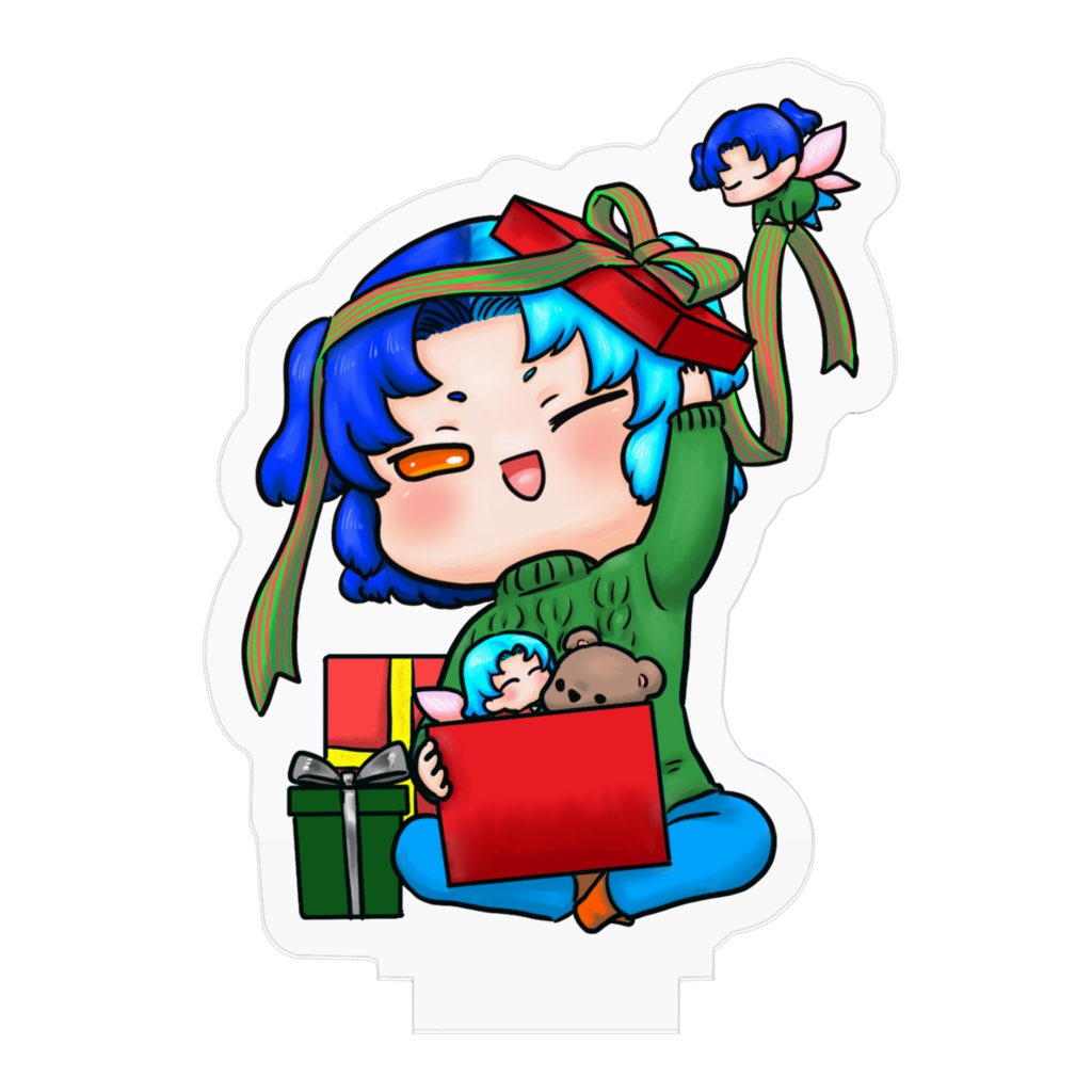 冬ver.ぷにかわ星座さんアクスタ(ふたご座)