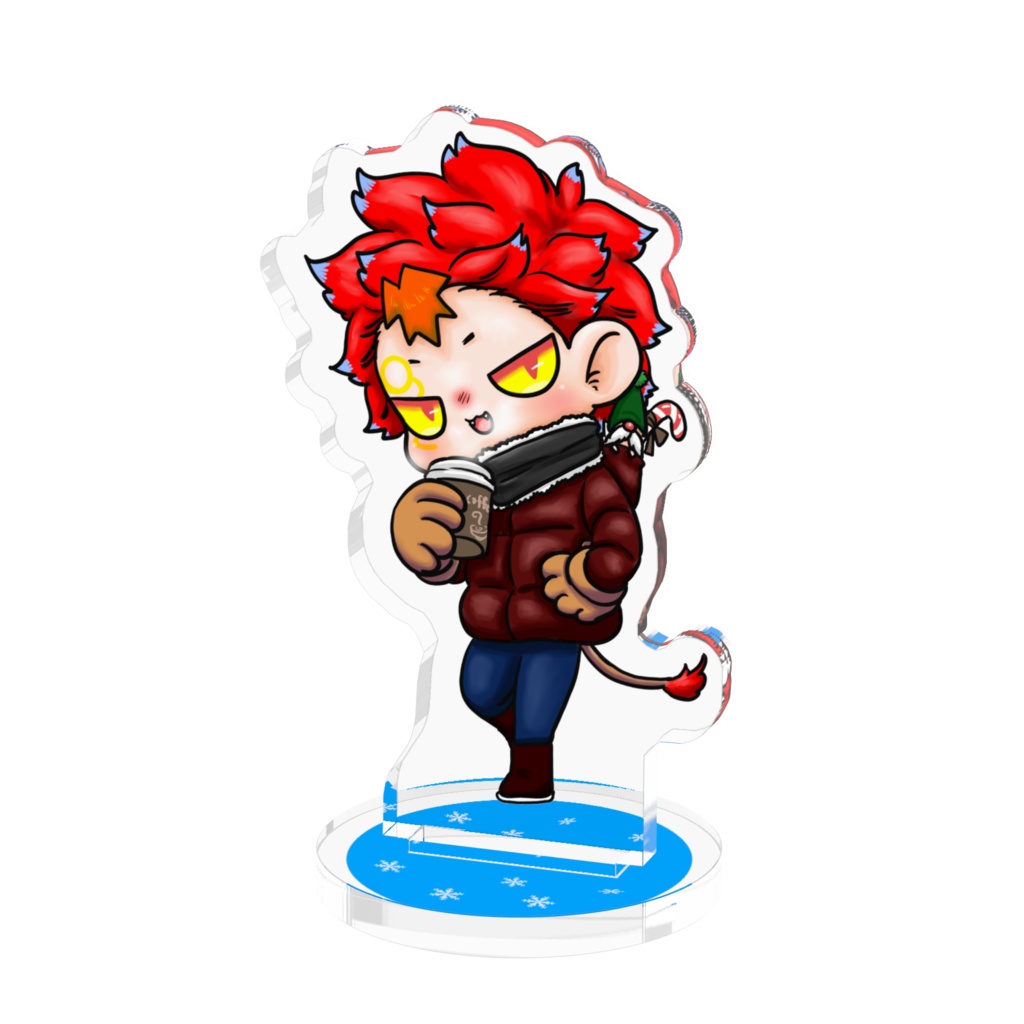 冬ver.ぷにかわ星座さんアクスタ(しし座)