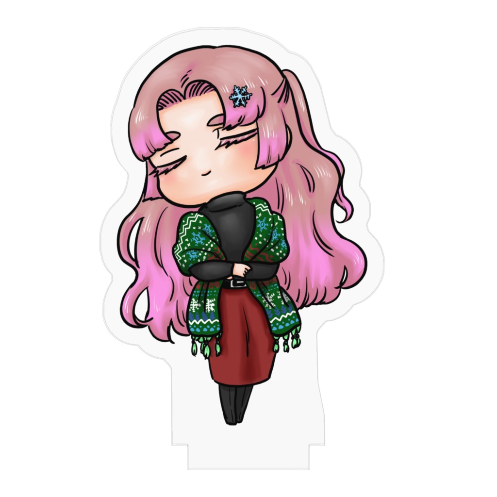 冬ver.ぷにかわ星座さんアクスタ(おとめ座)