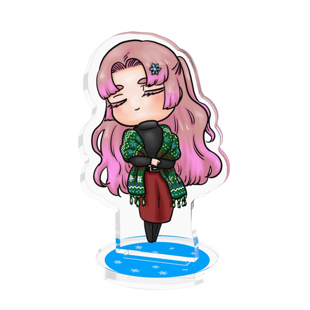 冬ver.ぷにかわ星座さんアクスタ(おとめ座)