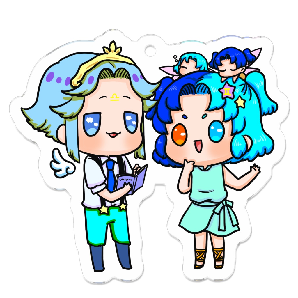 ぷにかわ星座コンビアクキー(ふたてん)