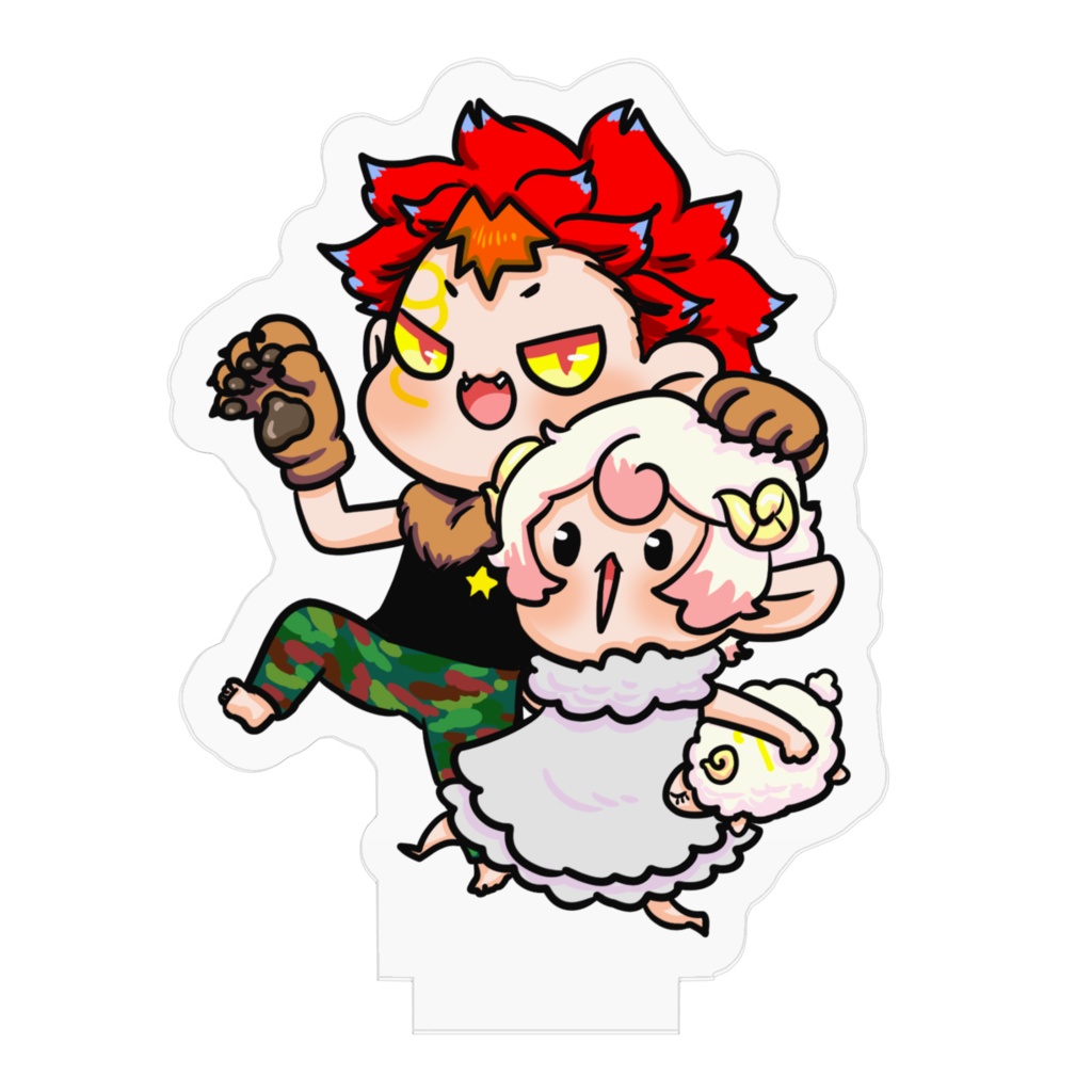 ぷにかわ星座コンビアクスタ(ひつしし)