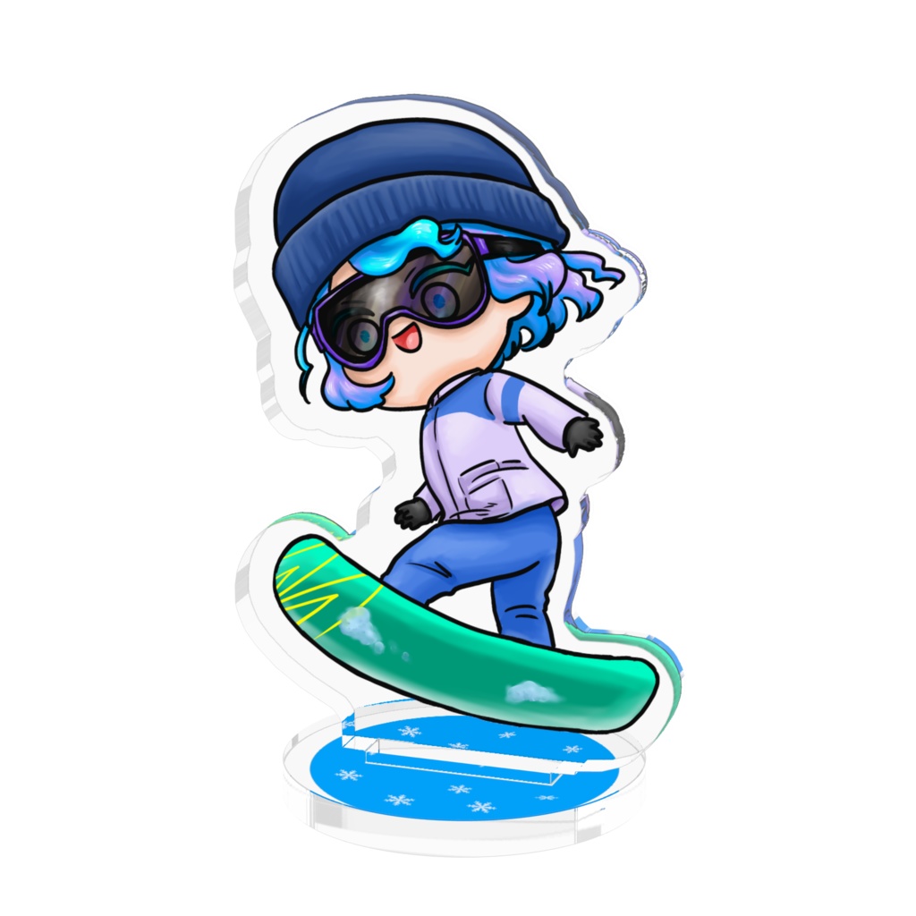 冬ver.ぷにかわ星座さんアクスタ(みずがめ座)