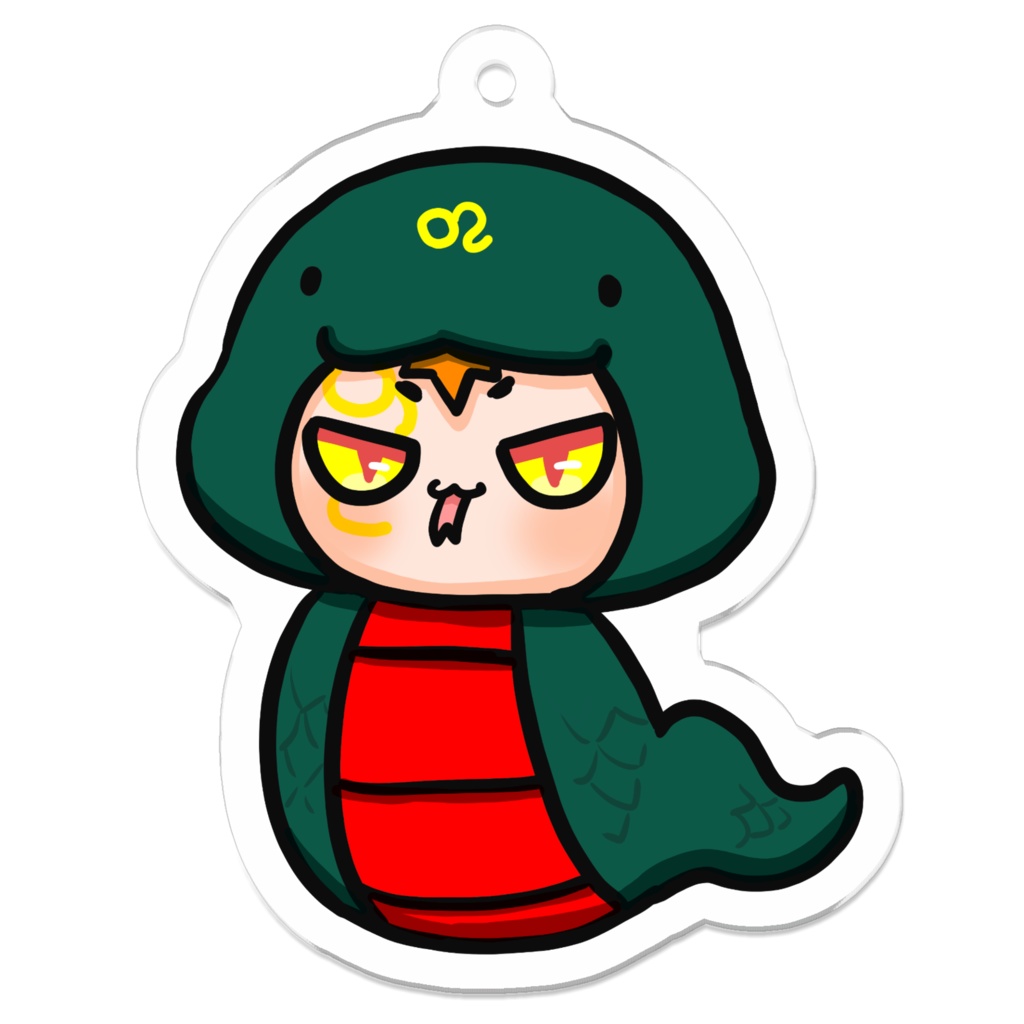 巳年星座さんアクキー(しし座)