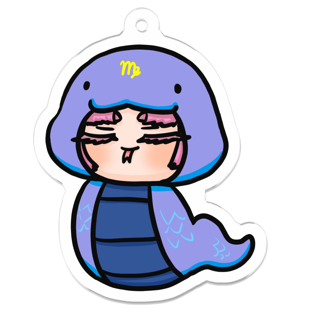 巳年星座さんアクキー(おとめ座)