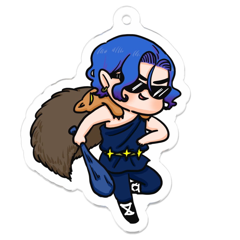 ぷにかわ星座さんアクキー(オリオン座)