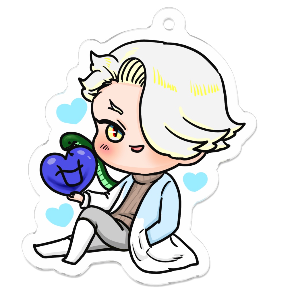 ホワイトデーの星座さんアクキー(へびつかい座)