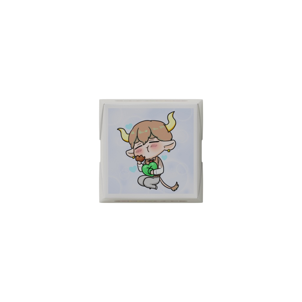 ぷにかわホワイトデーチョコ(おうしと~ver.)