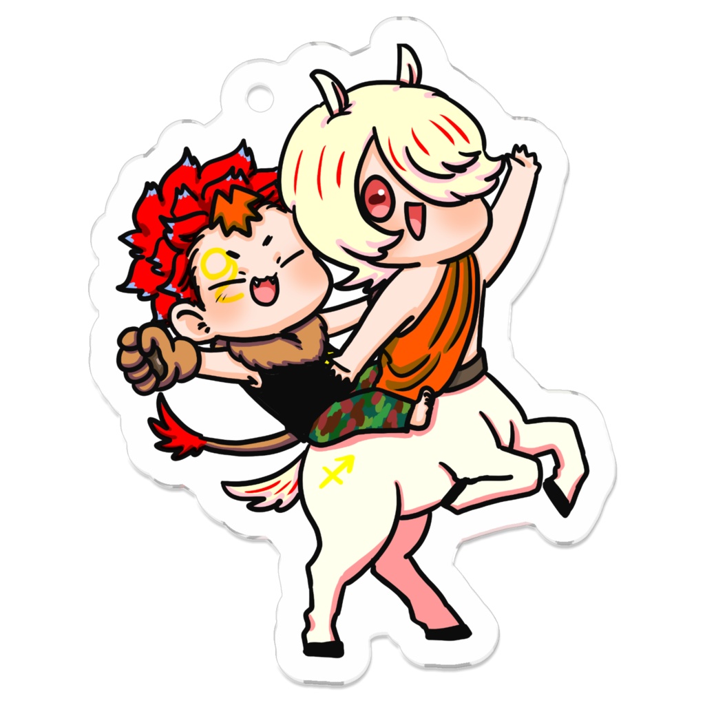 ぷにかわ星座コンビアクキー(ししいて)