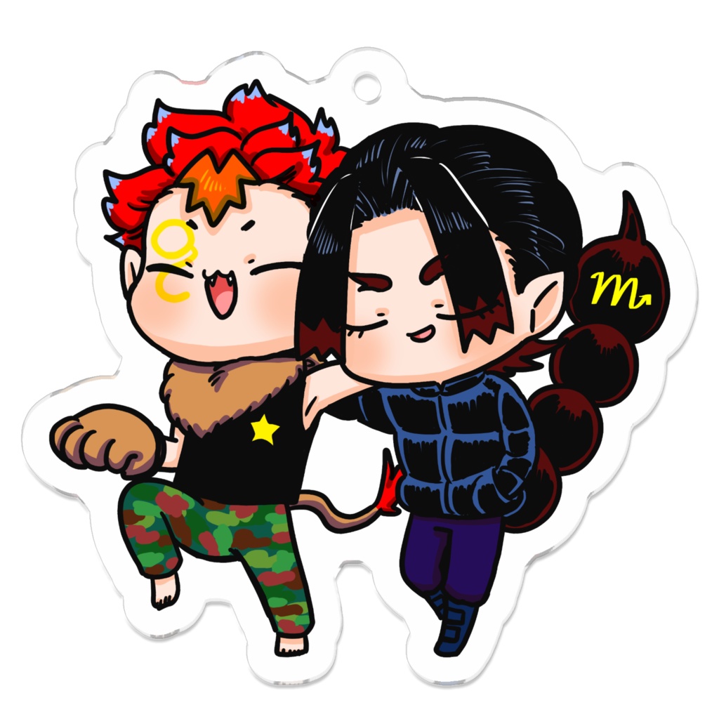 ぷにかわ星座コンビアクキー(ししさそ)