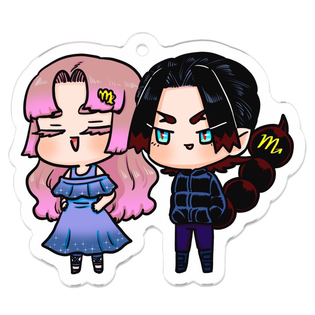 ぷにかわ星座コンビアクキー(おとさそ)