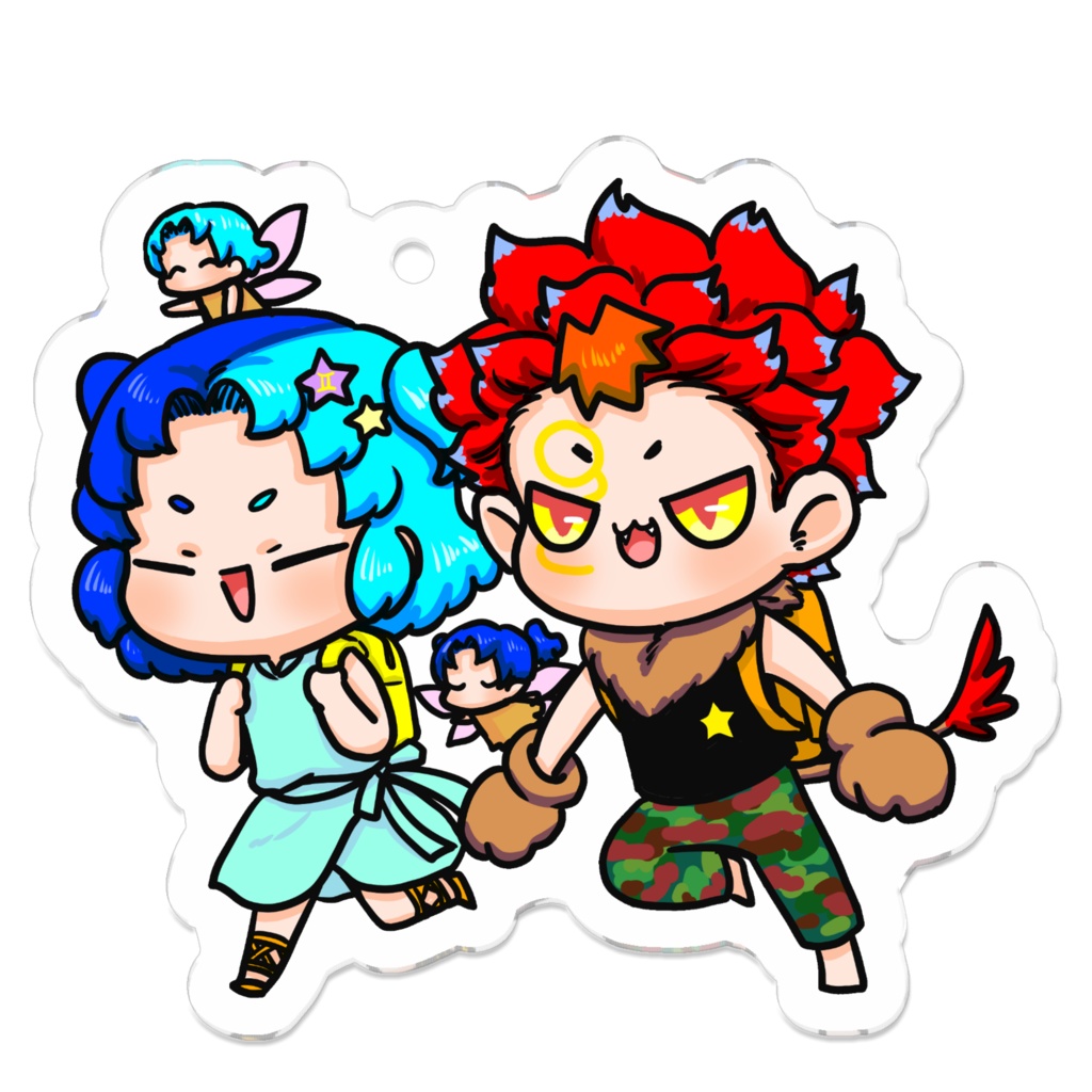 ぷにかわ星座コンビアクキー(ふたしし)