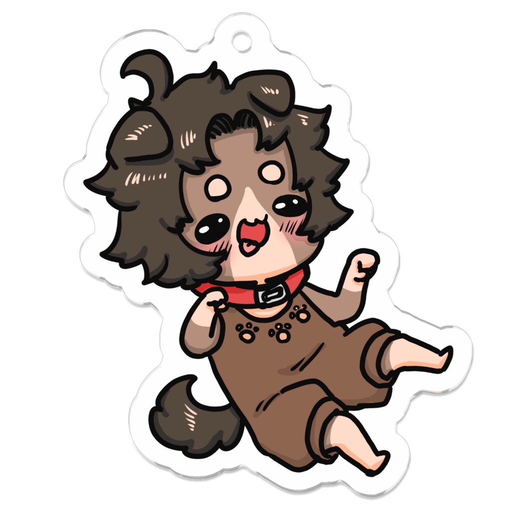 ぷにかわ星座さんアクキー(こいぬ座)