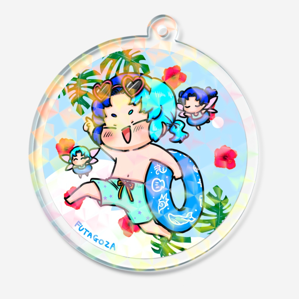 夏の水着星座さん(ふたご座)