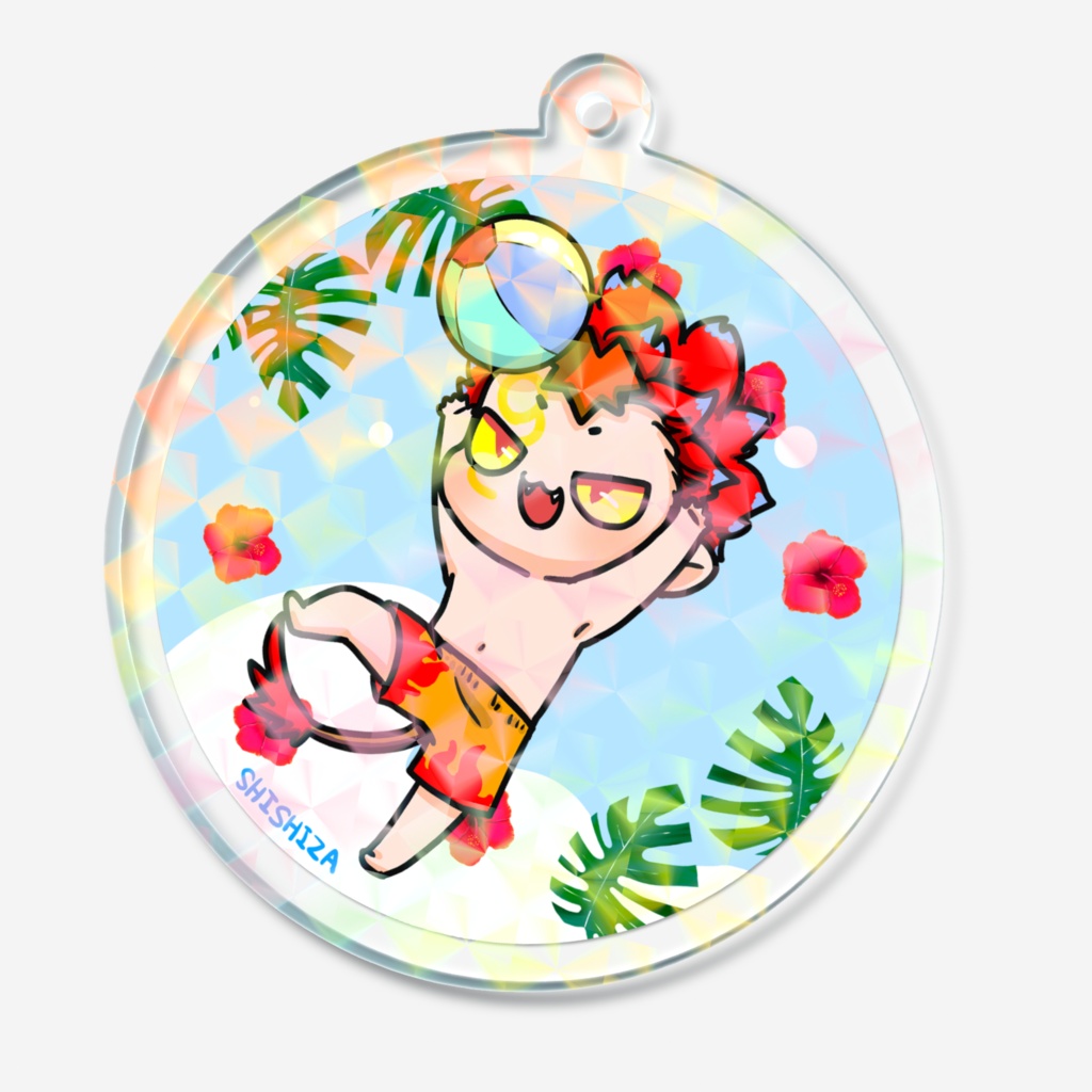 夏の水着星座さん(しし座)