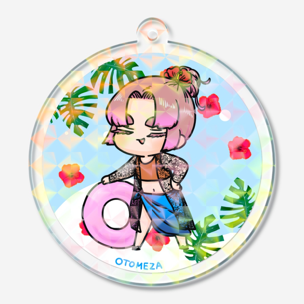 夏の水着星座さん(おとめ座)