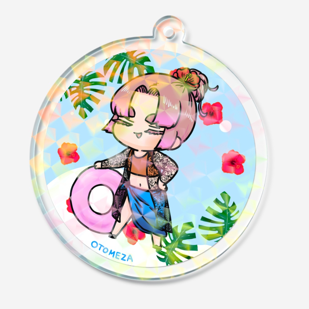 夏の水着星座さん(おとめ座)