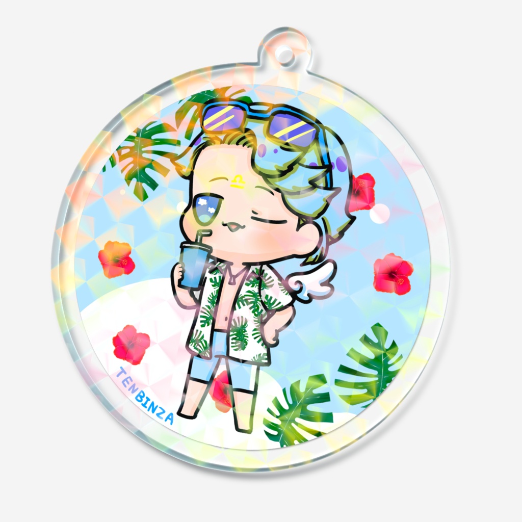 夏の水着星座さん(てんびん座)