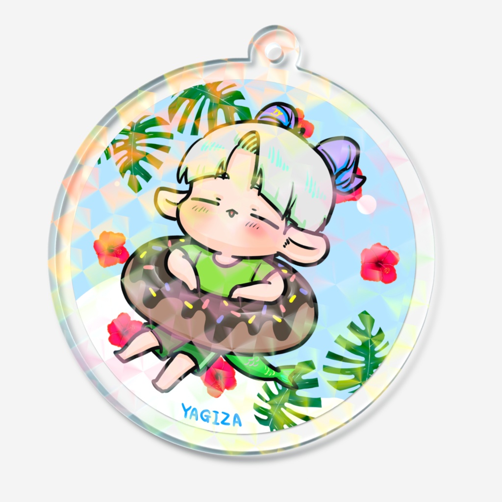 夏の水着星座さん(やぎ座)
