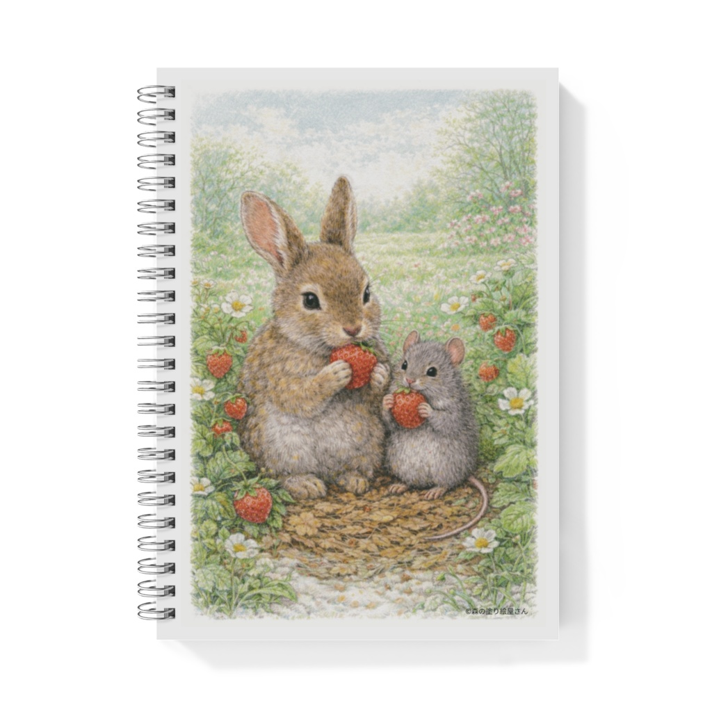 A5リングノート「仲良くおやつ」