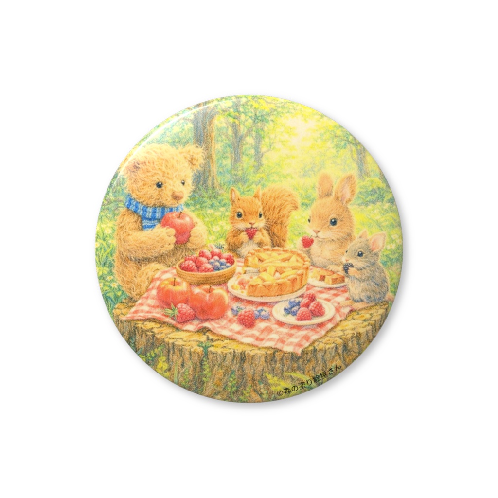 缶バッジ - 44mm「ピクニック」