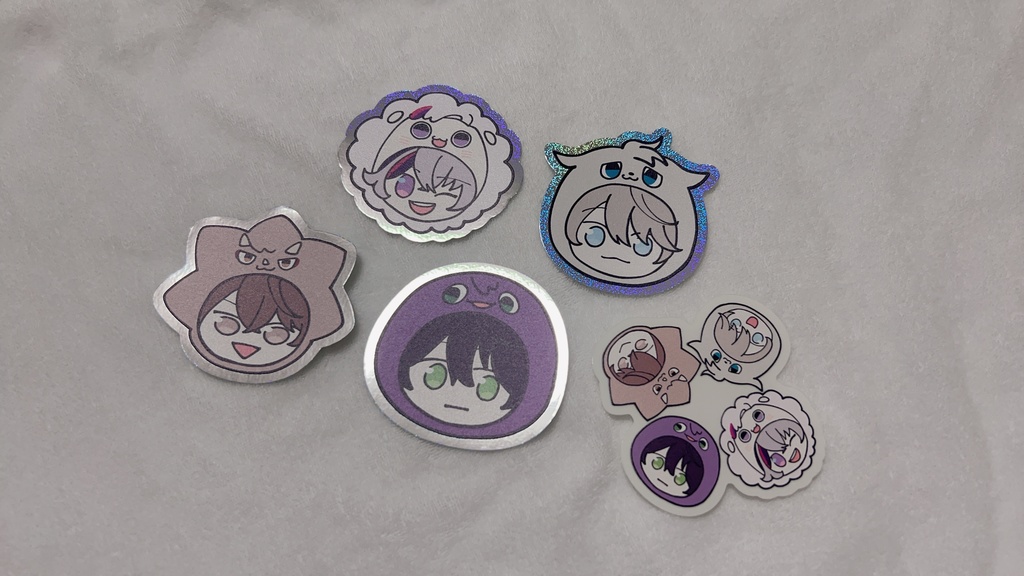 ろふまる ステッカー(全5種)