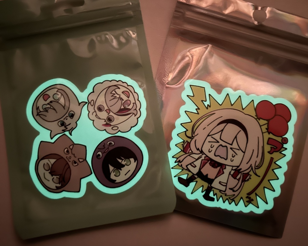 ろふまる ステッカー(全5種)