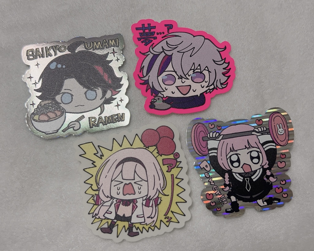 ココスキ ステッカー(全4種)